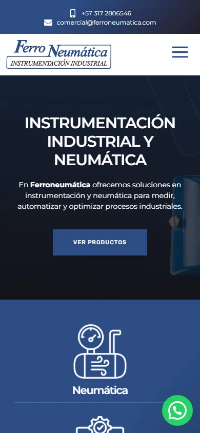 Ferroneumática en celular